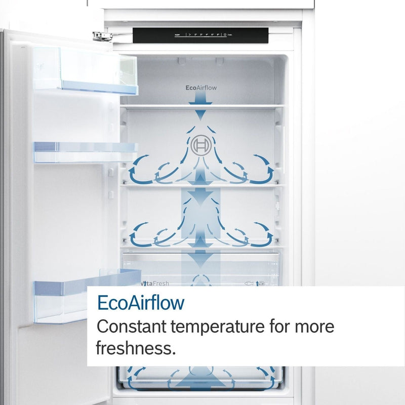 Grade A Bosch Series 2 KIN85NSE0G 249 Litre 50/50 Integrated Fridge Freezer