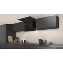 Grade A Neff N70 D65XAM2S0B 60cm Integrated Cooker Hood with Fold-out Glass Deflector Black