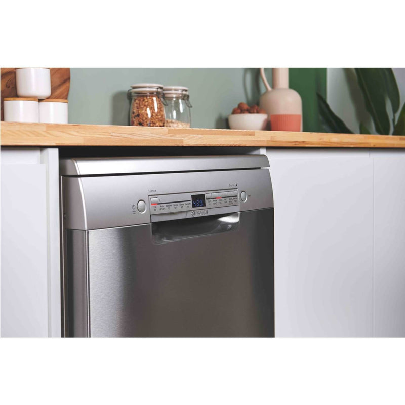 Grade C Bosch Series 2 SMS2HVI67G 14 Place Freestanding Dishwasher Stainless Steel