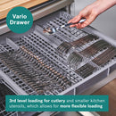 Grade A Bosch Series 2 14 Place Settings Freestanding Dishwasher, smart WIFI, extradry, activewater, ecosilence drive, Stainless steel, D rated