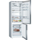 Grade C Bosch Series 6 KGE49AICAG Freestanding 413 Litre 60/40 Low Frost Fridge Freezer With VitaFresh Stainless Steel