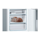 Grade C Bosch Series 6 KGE49AICAG Freestanding 413 Litre 60/40 Low Frost Fridge Freezer With VitaFresh Stainless Steel
