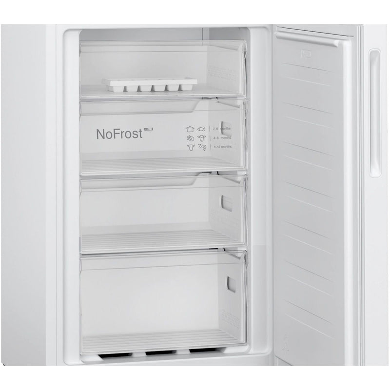 Grade B Bosch Series 2 KGN27NWEAG Freestanding 255 Litre 50/50 Frost Free Fridge Freezer White