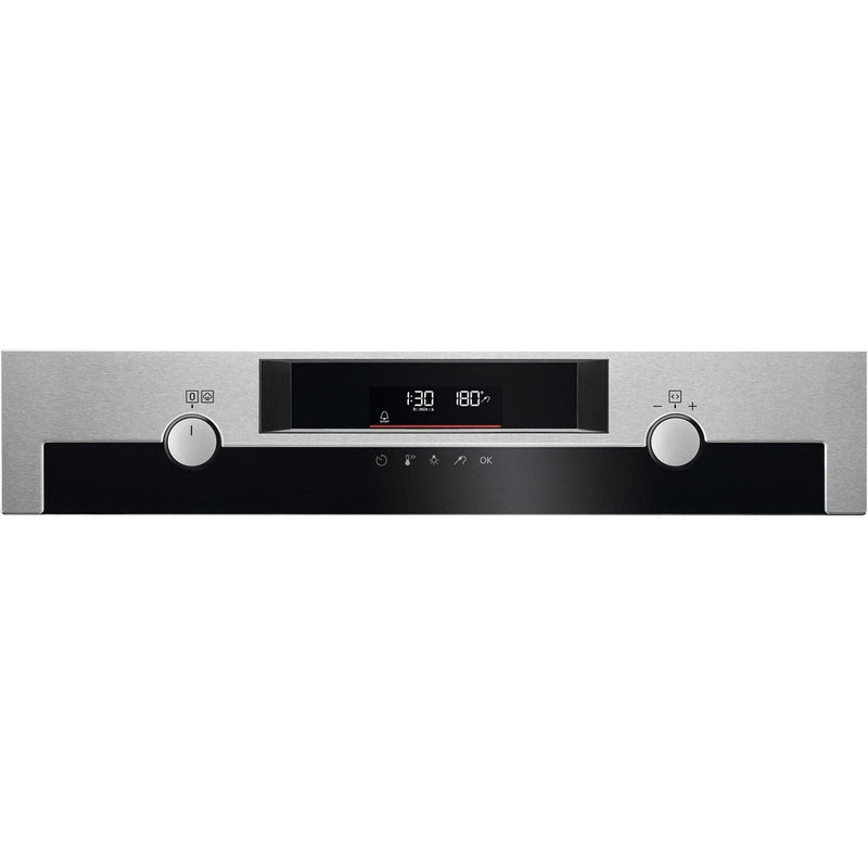 Grade C AEG 6000 Series BPE556060M SteamBake 60cm Single Built In Electric Oven with Food Probe Stainless Steel