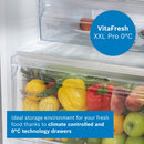 Grade B Bosch KGN392LAGG Series 4 363 Litre 70/30 Freestanding Fridge Freezer - Stainless Steel