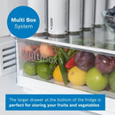Grade B Bosch KGN34NLEAG Series 2 300 Litre 50/50 Freestanding Fridge Freezer Frost Free - Stainless Steel Look