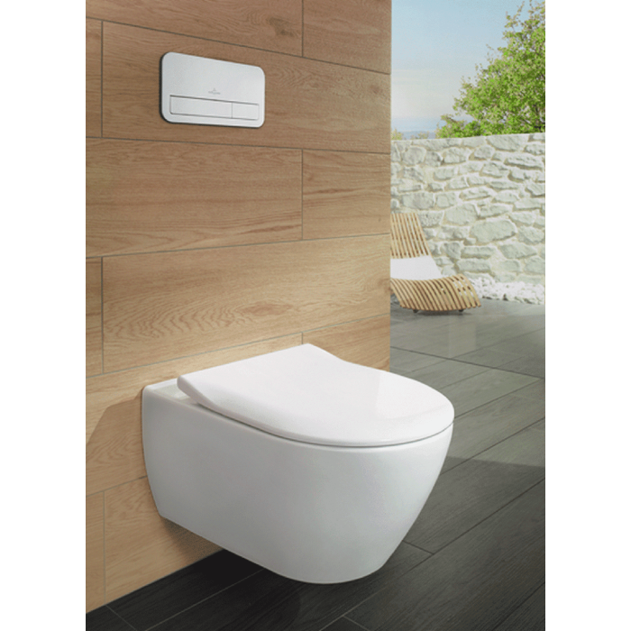 Villeroy & Boch Subway 2.0 - SlimSeat toilet seat 9M78S101