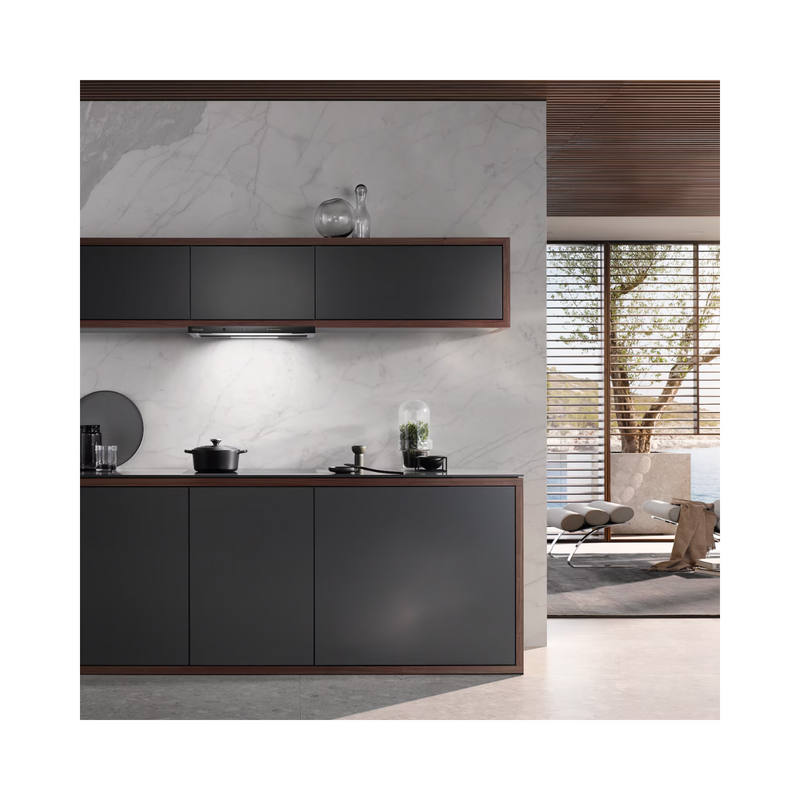 Grade A Miele DAS4630 60cm Slimeline Cooker Hood Obsidian Black