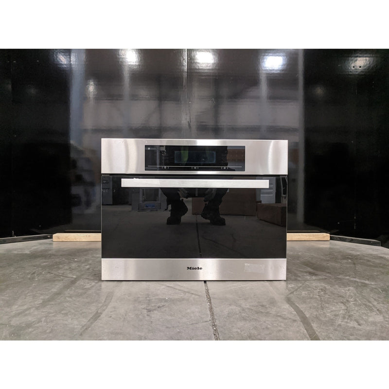 Grade A Miele H5681BSS 60cm Single Built In Electric Multifunction Oven With Navitronic Controls