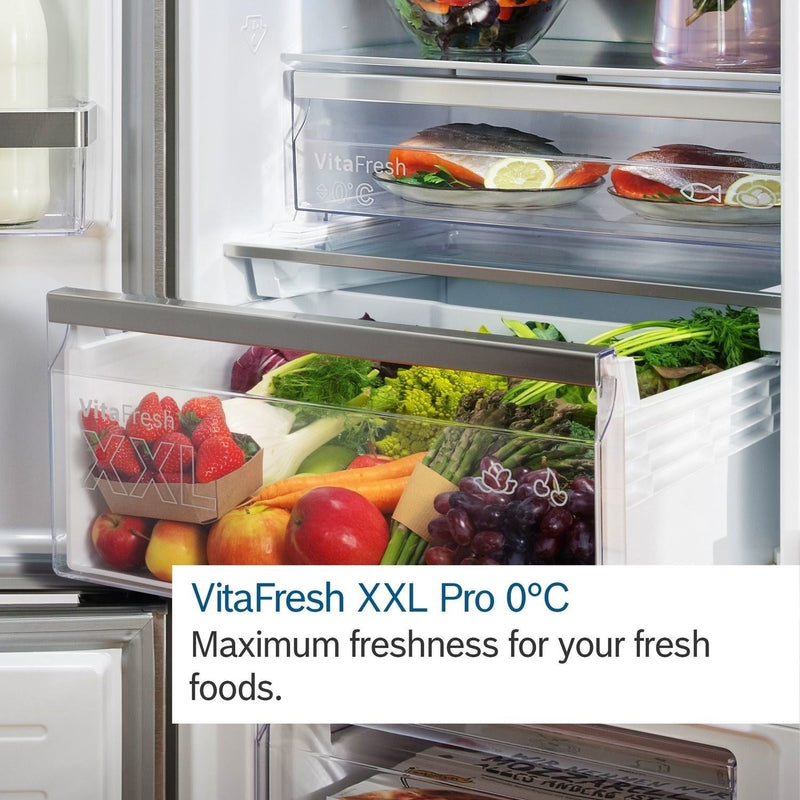 Grade C Bosch Series 6 KGN39AWCTG 363 Litre 70/30 Fridge Freezer White