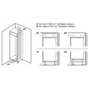 Grade A Bosch Series 2 249 Litre 50/50 Integrated Fridge Freezer - White