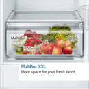 Grade A Bosch Series 2 249 Litre 50/50 Integrated Fridge Freezer - White