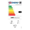 Grade B AEG 7000 Series 278 Litre Freestanding Freezer - Stainless Steel