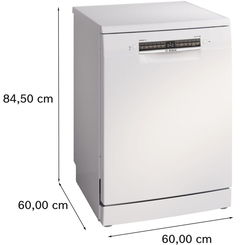 GRADE A2 - Bosch Series 4 Freestanding Dishwasher - Smart Wi-Fi, B-Rated, White
