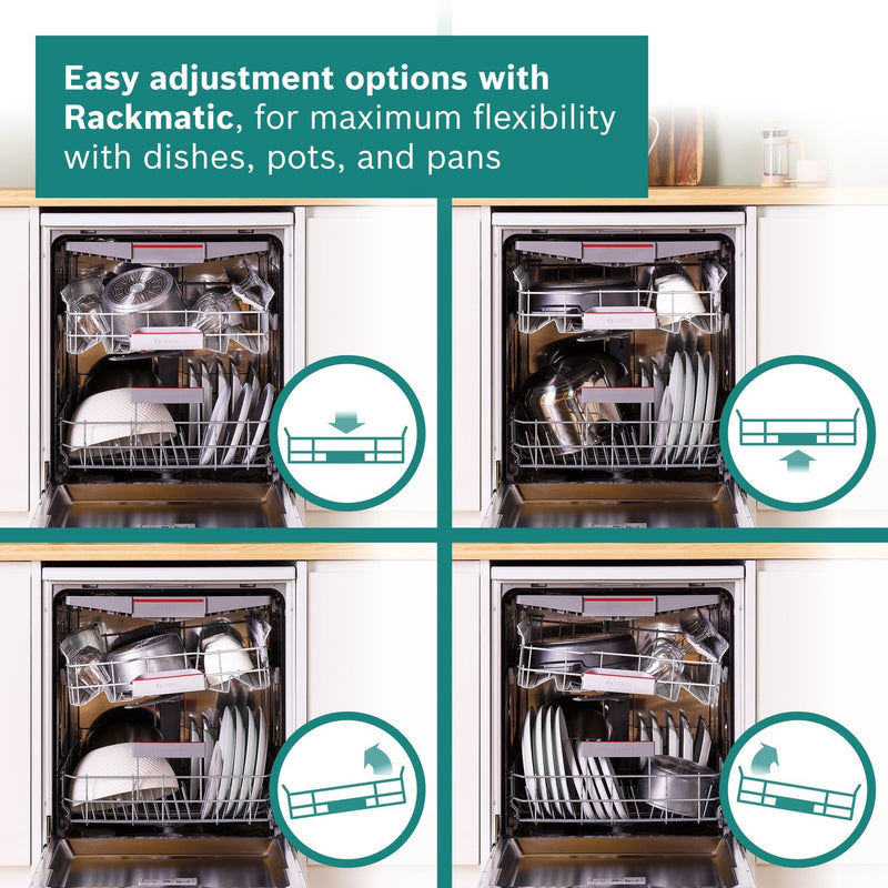 GRADE A2 - Bosch Series 4 Freestanding Dishwasher - Smart Wi-Fi, B-Rated, White