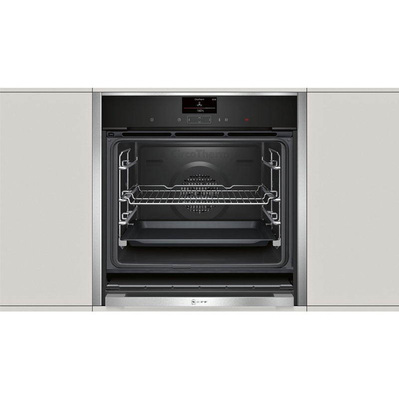 Grade B Neff B57CS24H0B 60cm Single Built In Electric Oven