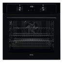GRADE A2 - AEG 3000 Series BEX335011B Electric Single Oven - Black