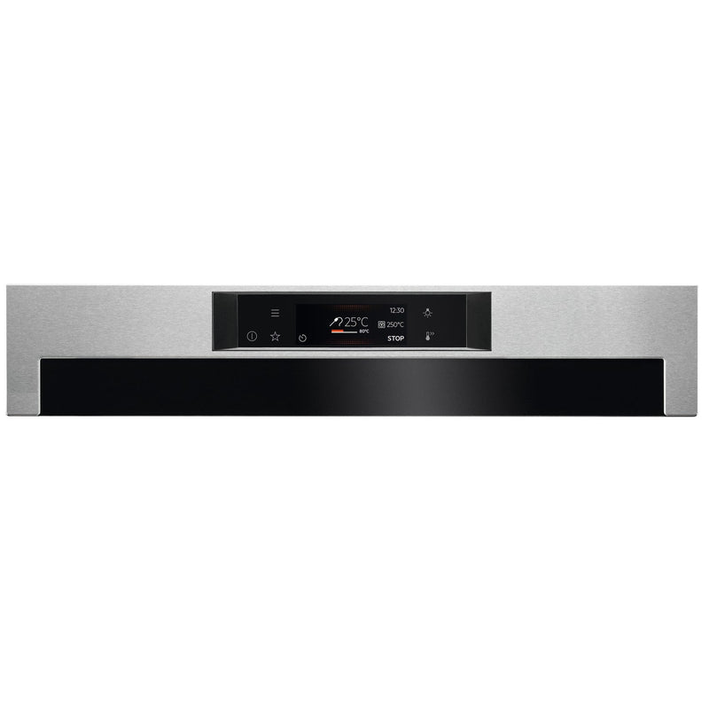 Grade B AEG 8000 Series BPE742380M 60cm Single Built In Electric Oven with Food Sensor Stainless Steel