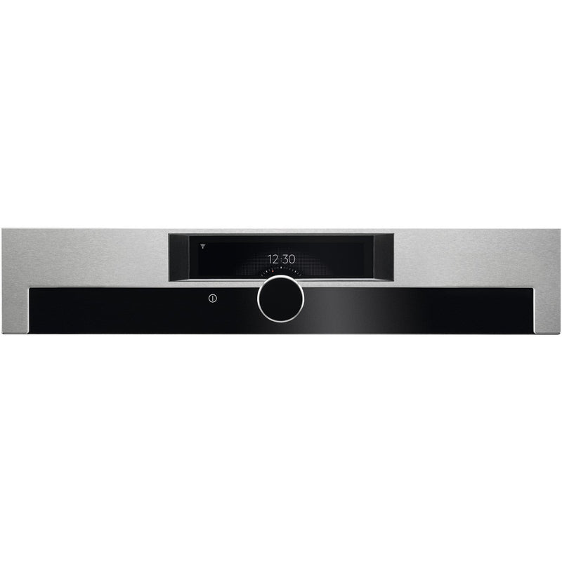 Grade C AEG 8000 Series BPE948730M 60cm Single Oven with Food Probe & Command Wheel Stainless Steel