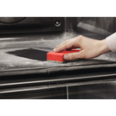 Grade B AEG 8000 BPE948730M 60cm Single Built In Electric Oven with Food Sensor & Command Wheel Stainless Steel