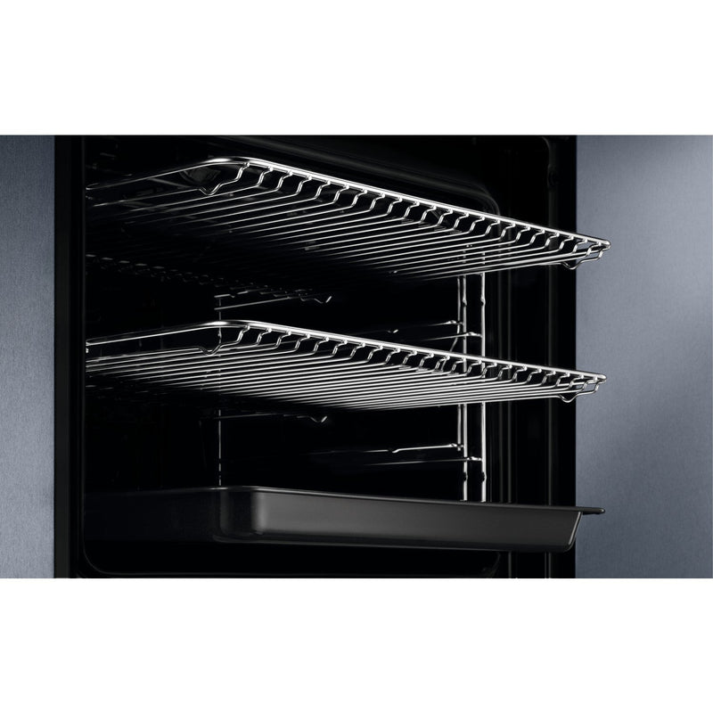 Grade A AEG 3000 Series BPX535061B 60cm Single Built In Electric Oven Black