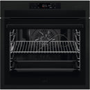 GRADE A2 - AEG 7000 Series BSE778380T SteamCrisp Pyrolytic Self-Cleaning Single Oven with Food Probe - Matt Black