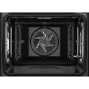 GRADE A2 - AEG 7000 Series BSE778380T SteamCrisp Pyrolytic Self-Cleaning Single Oven with Food Probe - Matt Black