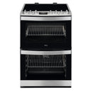 Grade B AEG 60cm Double Oven Electric Induction Full - Stainess Steel