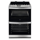 Grade B AEG 60cm Double Oven Electric Induction Full - Stainess Steel