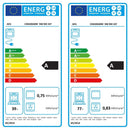 Grade B AEG CIX6500ABM Freestanding cooker Electric Zone induction hob Stainless Steel A