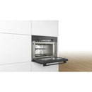 Grade A Bosch Serie 4 CMA583MB0B Built In 44L with Grill Combination Microwave Oven Black