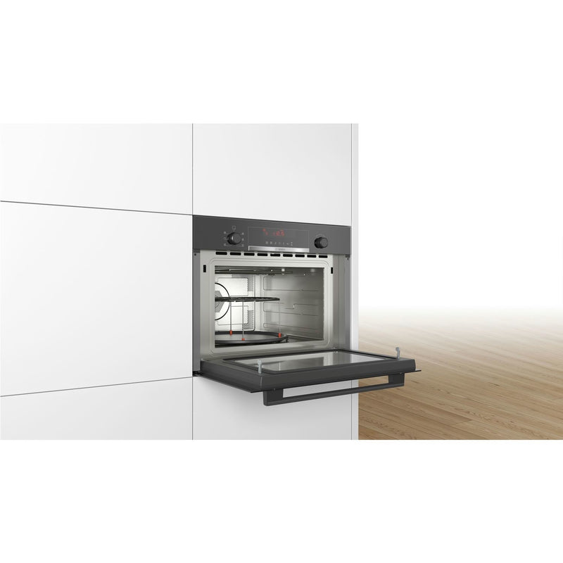 Grade B Bosch Series 4 CMA583MB0B Built In 44L with Grill 900W Combination Microwave Oven Black