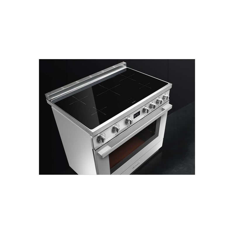 Grade B Smeg Portofino CPF9IPX 90cm Pyrolytic Induction Range Cooker Stainless Steel
