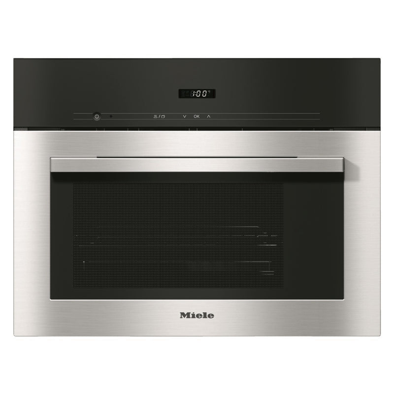 Grade B Miele DG2740 ContourLine 60cm SIngle Built In Electric Oven Clean Steel