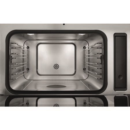 Grade B Miele DG2740 ContourLine 60cm SIngle Built In Electric Oven Clean Steel