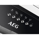 Grade A AEG DGE5861HB 80cm Canopy Cooker Hood with Hob2Hood Matte Black