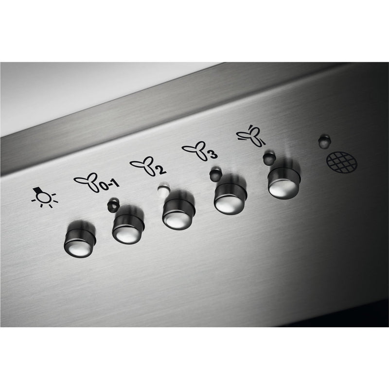 Grade B AEG 6000 Series DGE5661HM 54cm Canopy Cooker Hood Stainless Steel