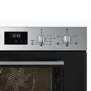 Grade B Smeg Cucina Built In Double Oven - Black