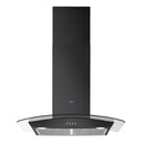 Grade B AEG 3000 Series DTX3840B 80cm Curved Glass Chimney Cooker Hood Black