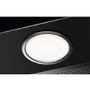 Grade B AEG 3000 Series DTX3840B 80cm Curved Glass Chimney Cooker Hood Black