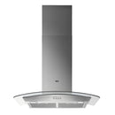 Grade B AEG 3000 Series DTX3840M 80cm Curved Glass Chimney Cooker Hood Stainless Steel