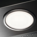 Grade B AEG 3000 Series DTX3840M 80cm Curved Glass Chimney Cooker Hood Stainless Steel