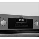 Grade B AEG DUB331110M 60cm Double Built Under Electric Oven with Catalytic Liners Stainless Steel