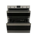 GRADE A2 - Smeg DUSF6300X Classic Built-Under Electric Double Oven - Stainless Steel