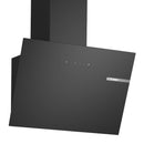 Grade A Bosch Series 2 DWK65DK60B 60cm Angled Chimney Cooker Hood Black