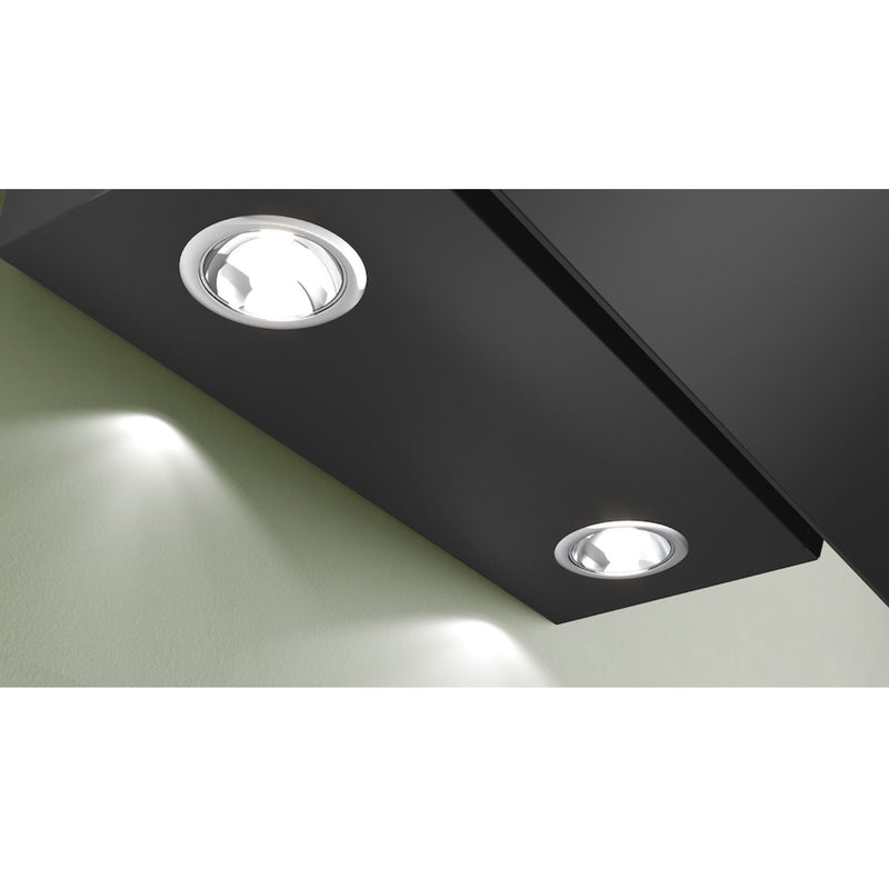 Grade B Bosch Series 2 DWK85DK60B 80cm Angled Chimney Cooker Hood Black