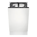 GRADE A2 - Electrolux 300 AirDry Integrated Slimline Dishwasher - Black control panel
