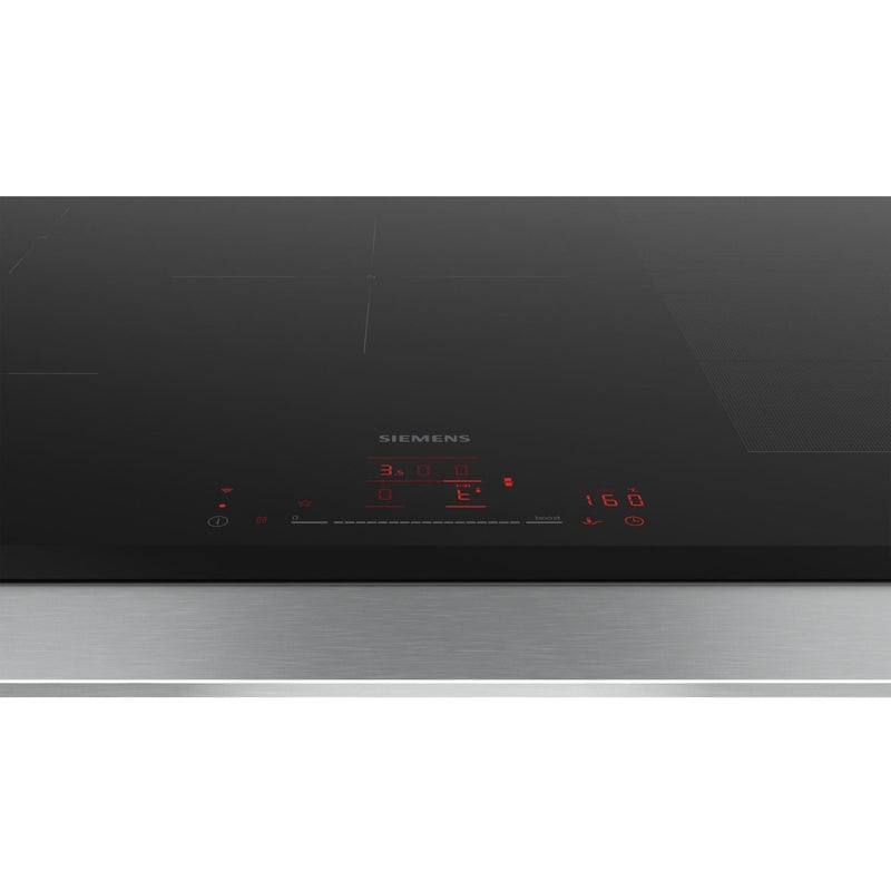 Grade A Siemens iQ700 Series EX851HVC1E 80cm 5 Zone Induction Hob Black