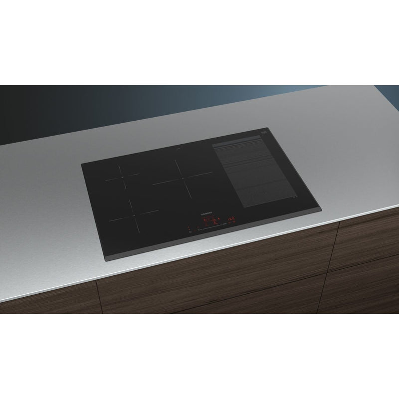 Grade A Siemens iQ700 Series EX851HVC1E 80cm 5 Zone Induction Hob Black