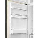 GRADE A2 - Smeg 294 Litre Fifties Style Left Hand Hinge 70/30 Fridge Freezer - Cream